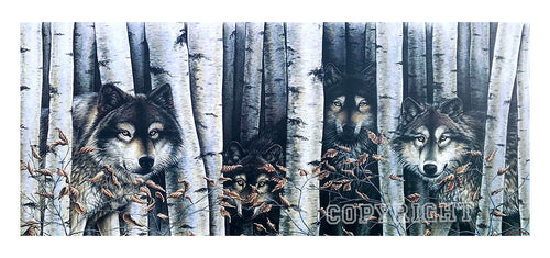 Hide and Peek – 13x26” Unframed Limited Edition print 350